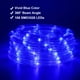 thumbnail image 2 of Areful Luces LED azules, luces de cuerda de 16 pies, iluminación de tira azul conectable y flexible, LED de alto brillo 3528 con cubierta de PVC transparente, resistente al agua para uso en interiores, 2 of 5