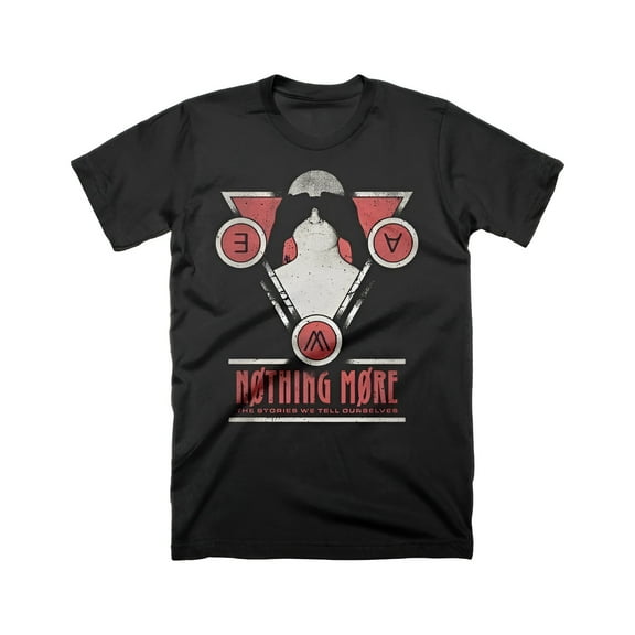 Nothing More Men's Eyes Covered Slim-Fit T-Shirt Black XL