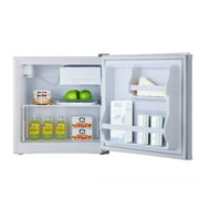 SANNO 2 Pack Large Freezer Cabinet Storage Shelf Rack, Rustproof Stainless Steel Kitchen Organizer Space Saver for Fridge Pantry Shelves Countertops - White, 15.7 * 9.4 Inches