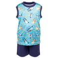 Bluey Bingo Dad Toddler Boys TShirt Tank Top and French Terry Shorts 3
