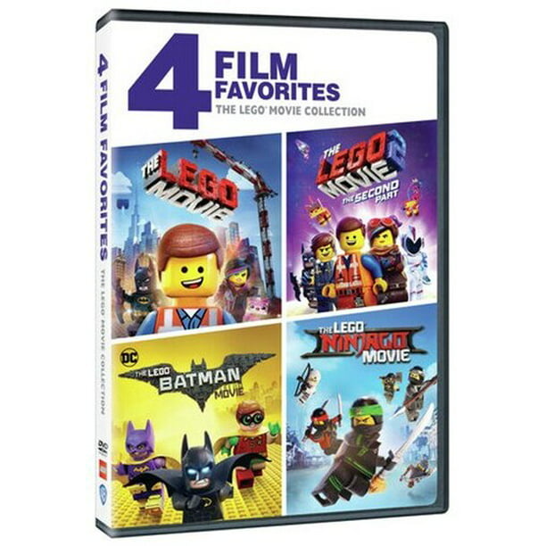 Blinke Vær modløs ubehag LEGO Movie 4-Film Collection (DVD) - Walmart.com