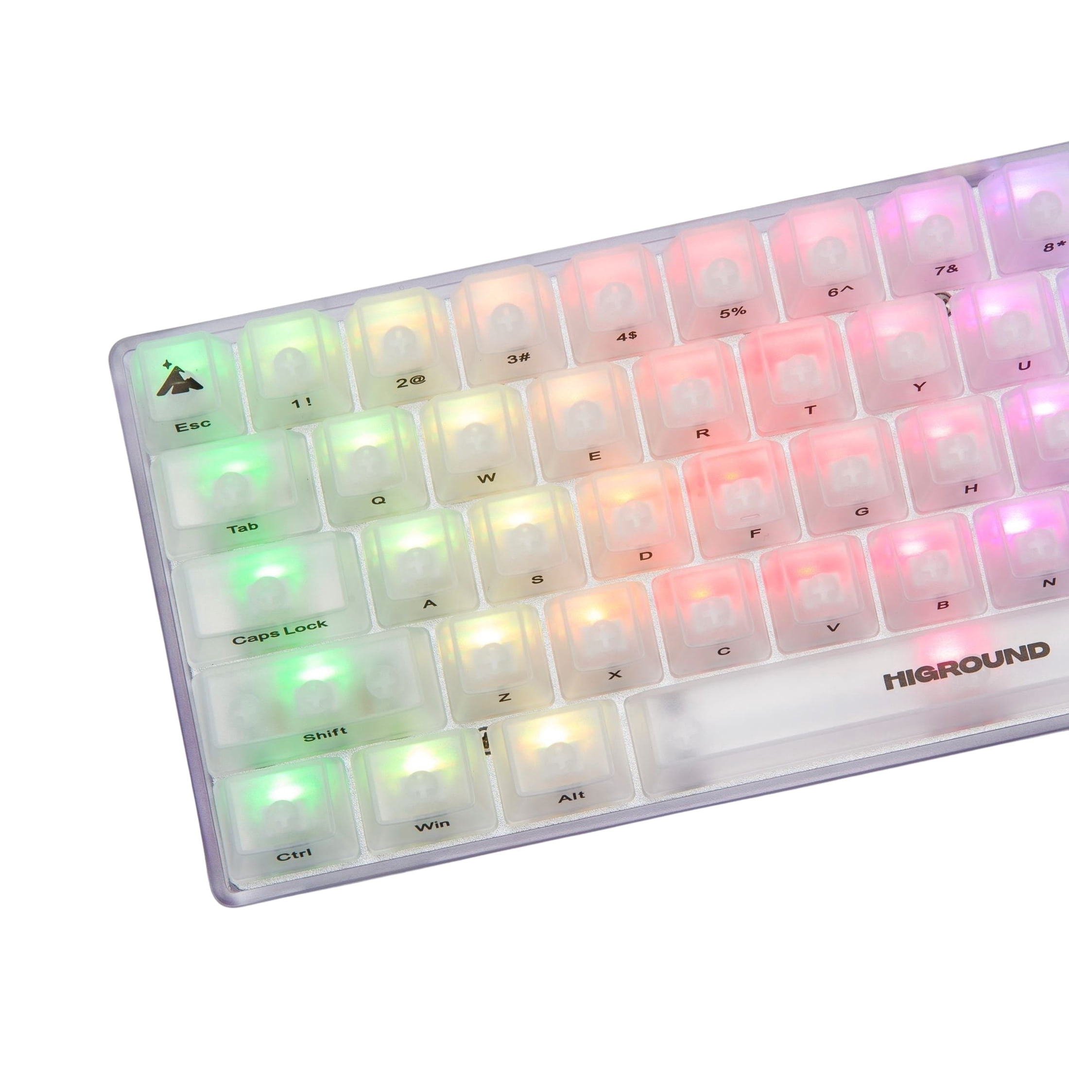 Higround Basecamp 65 Opal Mechanical Keyboard (White Flame Switch)