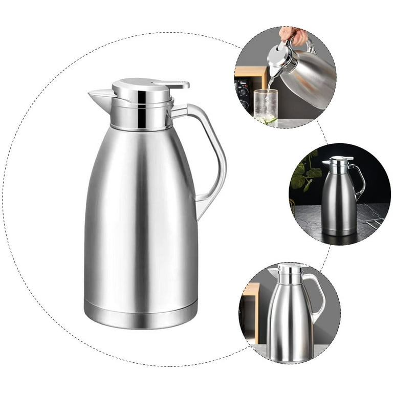 Stainless Steel Hot Water Bottle Large Water Jug Insulated Water Kettle  Kitchen Water Kettle 