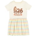 thumbnail image 3 of Inktastic 2026 Year of the Horse Girls Toddler Dress, 3 of 5