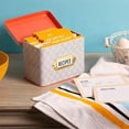thumbnail image 6 of C.R. Gibson Tin Recipe Box | Bloom, 6 of 6