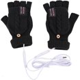 thumbnail image 1 of Guantes Térmicos Térmicos para Hombres Mujeres Manoplas Térmicas Calentadores de Manos Eléctricos USB Recargables Lavables Guantes Cálidos de Manos Completas y Medias para Interiores o Exteriores, 1 of 6