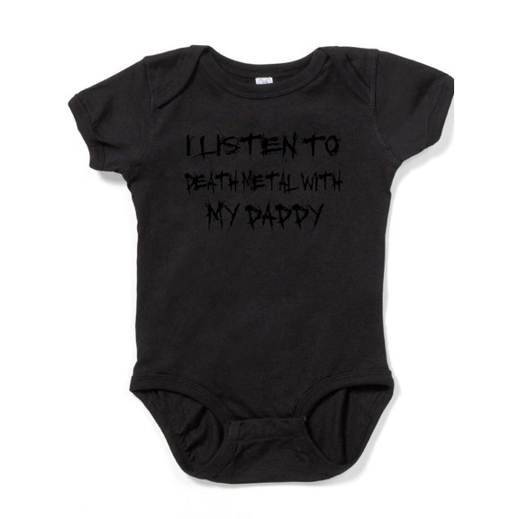 CafePress - Deathmetal - Cute Infant Bodysuit Baby Romper