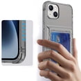 thumbnail image 4 of Funda TEKKU TPU Tarjetero para iPhone 15 PLUS Humo, 4 of 6