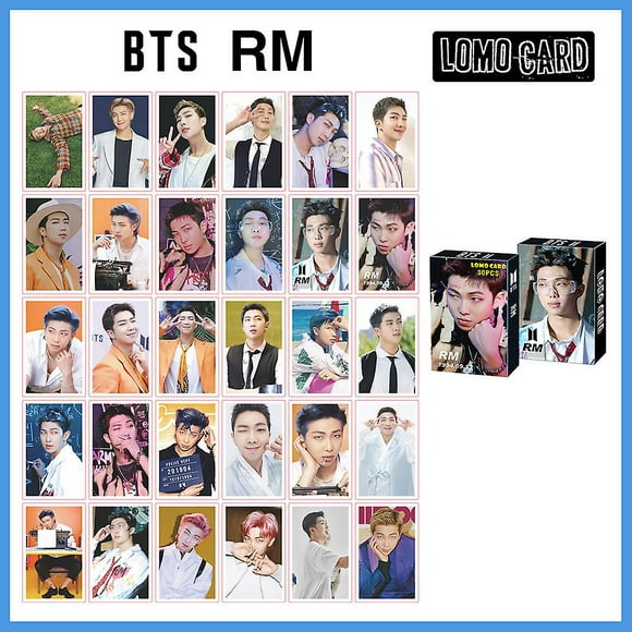 Bts Album Card 30pcs Star Peripheral Photo Print Photo Album V Lomo Card (FFIY)