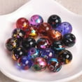 thumbnail image 4 of U8MO Round 6mm 8mm 10mm Shiny Patterns Crystal Glass Loose Beads For Jewelry Making-Color 14-8mm 30pcs, 4 of 5