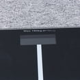 thumbnail image 4 of WHAMVOX 1Set Lcd Display Electronic Scales 1g Accuracy 10.2x10.2x1.2in Black For Home Use, 4 of 5