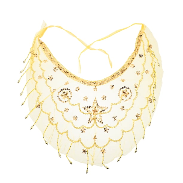 Velo facial para danza del vientre, elegante velo de media cara para cosplay, fiesta de Halloween, accesorio de disfraz para mujer para eventos y actuaciones temáticas