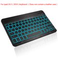 thumbnail image 2 of American backlit bluetooth keyboard suitable for For ipad 7 10.2inch（2019）black, 2 of 7
