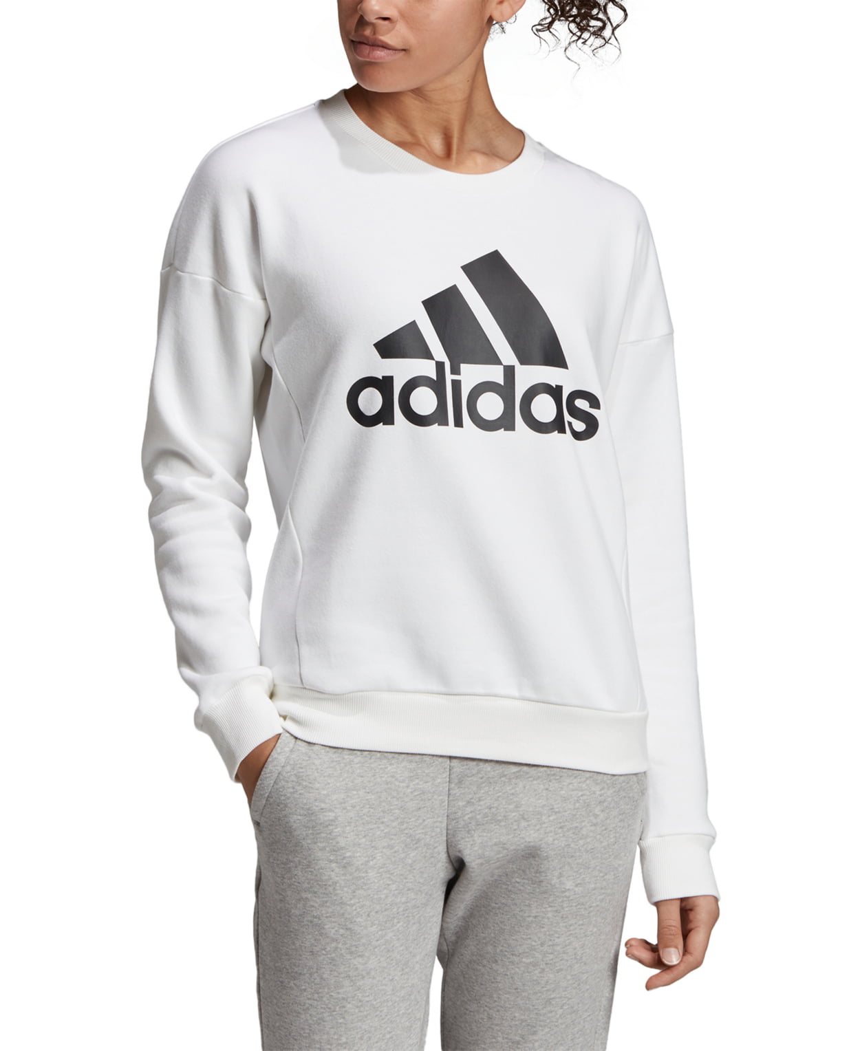 Adidas Womens Logo Sweatshirt - Walmart.com
