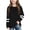 Black, variant on (3-14 Years) Boys Girls Fashion Striped Printed Tops Children's Loose Breathable Long Sleeve Shirt Hugh Summer Casual Trend Pullover Shirt Beige 4 Years