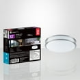 thumbnail image 3 of Xtricity - Ceiling Light with Integrated LEDs, 12" Diameter, From the Milano Collection, Nickel, 3 of 3