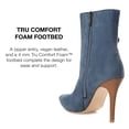 thumbnail image 5 of Journee Collection Womens Deandra Tru Comfort Foam Inside Zip Stiletto Booties, 5 of 6