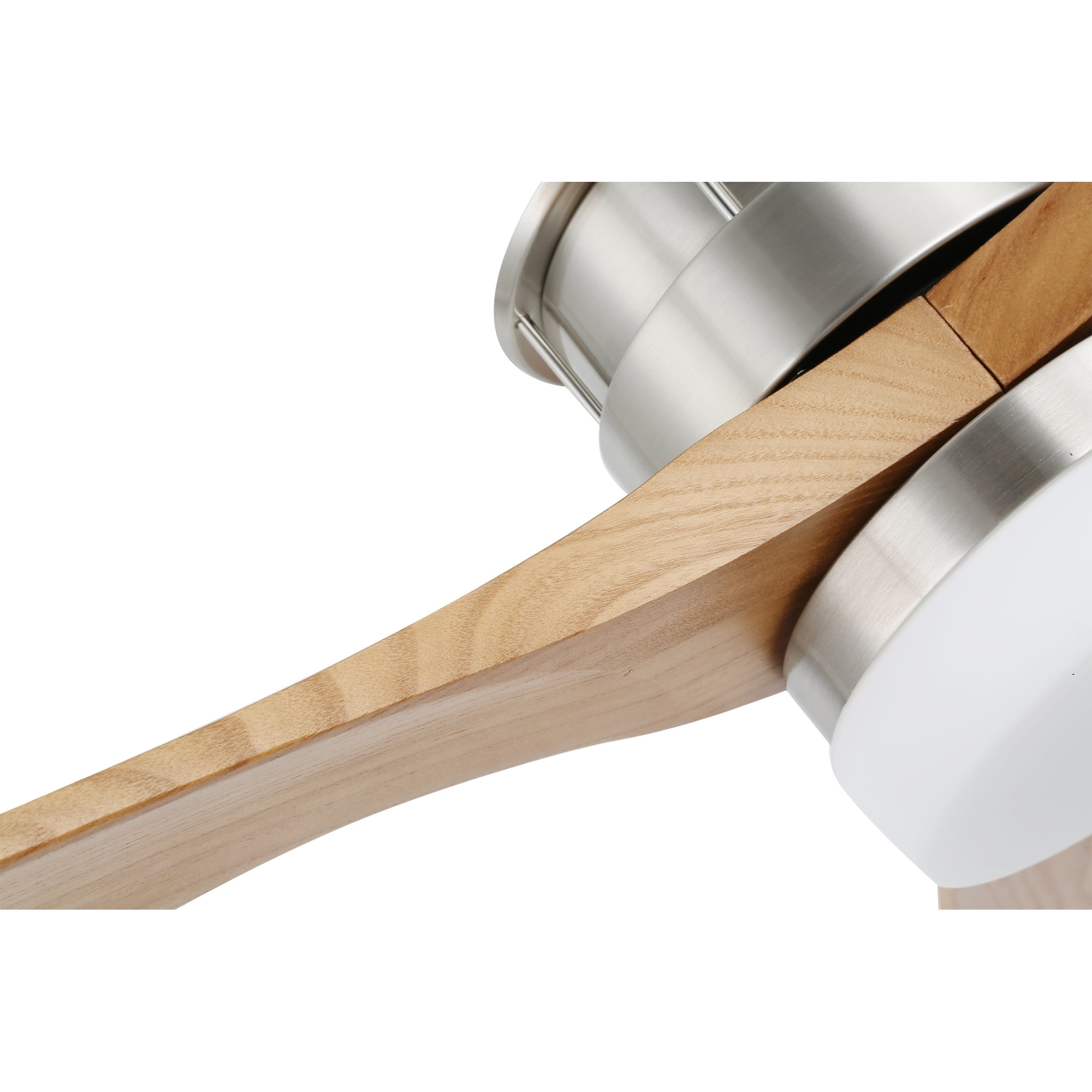 Oaks Aura Gamay 52 in. LED Indoor Solid Wood Reversible
