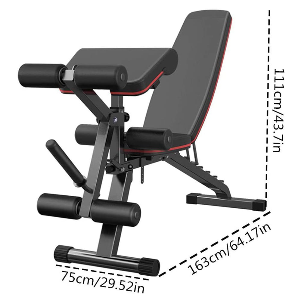 Details about   Adjustable Sit Up A B Incline Abs Bench Flat Fly Weight Press Gym Fitness NEW 