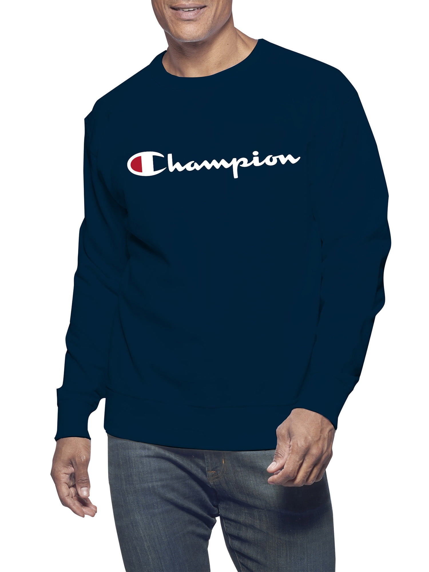 Champion big logo t shirt Clearance