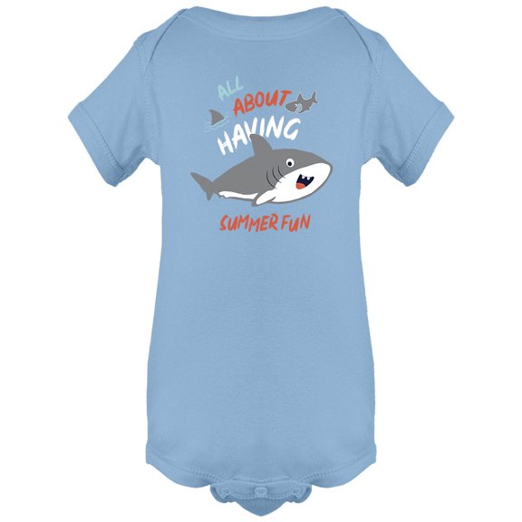All About Having Summer Fun Bodysuit Infant -Image by Shutterstock, Newborn