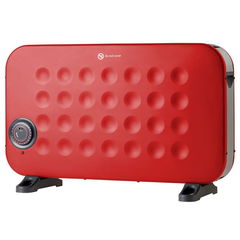 Crane Convection Heater, Red EE-8068R - Walmart.com