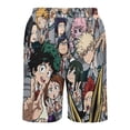 thumbnail image 5 of Boku My Hero Academia Short Sweatpants Summer Daily Cozy Lounge Shorts 3D Printed Beach Shorts Sweatpants With Drawstring And Pockets, 5 of 7