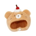 thumbnail image 4 of Gorro para muñecas de 10 cm cm, de peluche decorativo, elegante y encantador, mini gorro para juguetes de peluche, capucha de oso, 4 of 9