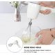 thumbnail image 4 of Electric Mixer Stainless Steel Whisk Rechargeable Kitchen Hand Mixer Stirrer for Easy Whipping of Egg Cream Mixing Biscuit Cakes, 4 of 5