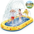 thumbnail image 2 of Tapis de Jeu Arroseur pour Enfants, Tapis d'Éclaboussures Gonflable Arroseur pour Piscine, 2 of 3