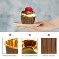 thumbnail image 3 of Jiandong Cake Cups 100 Small Cake Cups Dessert Bowls Heat-resistant Muffin Cups Party Supplies(2.76X2.76X1.65Inch), 3 of 10
