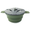 thumbnail image 1 of Olla Portátil plegable Cgtredaw para Acampar Silicona verde, 1 of 9