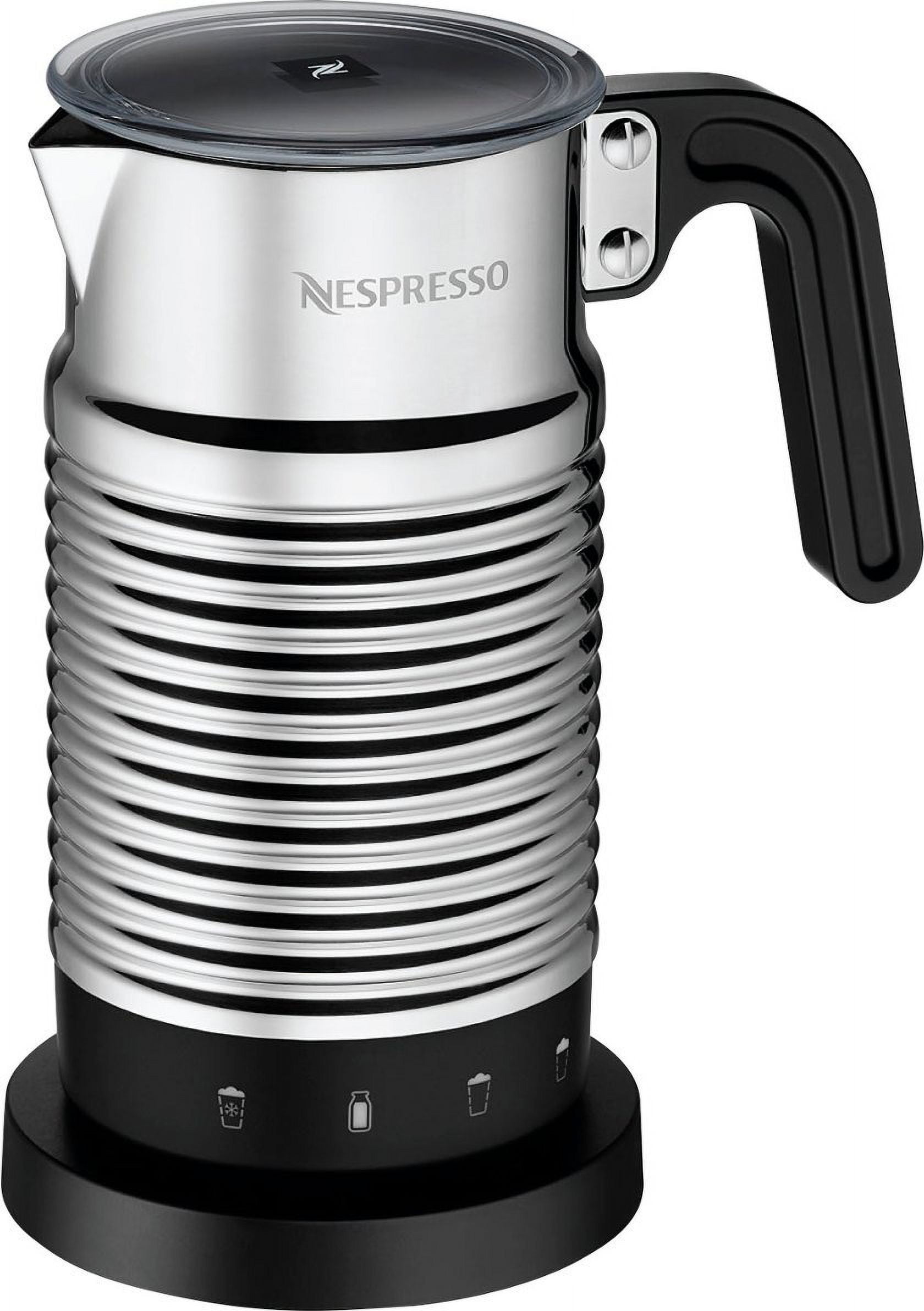 Nespresso Aeroccino 3 Milk Frother, One-Touch Operation