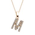 thumbnail image 1 of Collar del alfabeto de las mujeres Cadena de clavícula femenina Collar de oro colgante Wmkox8yi sjalhkljlk6248, 1 of 1
