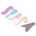 thumbnail image 4 of Mordedor de silicona, 5 piezas de juguetes para la dentición, juguete suave para masticar para bebés, juguetes para la dentición para bebés, diseño de clase mundial, 4 of 12