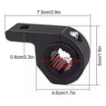 thumbnail image 2 of Soporte De Clip Auxiliar Para Faro De Motocicleta 2 Piezas, 2 of 6