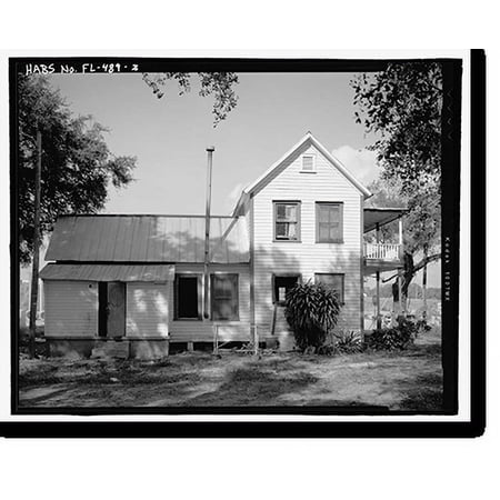 Historic Print, 2210 Thirty-first Street (House), Tampa, Hillsborough County, FL - 3, 18" x 24"