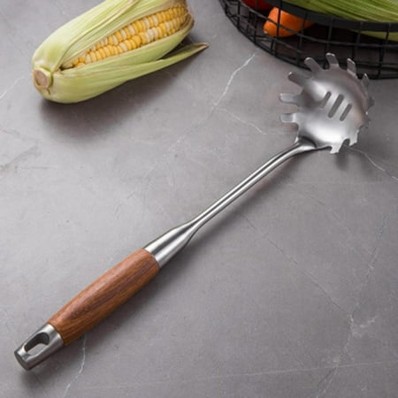 

Stainless Steel Flower Pear Wood Kitchen Six-piece Set