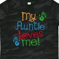 thumbnail image 4 of Inktastic My Auntie Loves Me Nephew Boys or Girls Toddler T-Shirt, 4 of 5