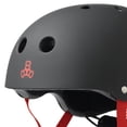 thumbnail image 2 of Triple 8 Lil 8 Dual Certified Black Rubber Toddler Bike & Skate Helmet, 5T, 2 of 5