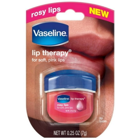 Vaseline Lip Therapy, Rosy Lips 1 ea (Pack of 6) (Best Vaseline For Lips)