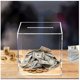 thumbnail image 3 of Caja de ahorro de dinero de acrílico transparente para ahorro de efectivo, banco para adultos que no se puede abrir para dinero real, banco de monedas, tarro de cambio transparente, 12*12CM, 3 of 5