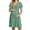 Green_Style1, variant on Maternity Dress for Photoshoot 3 in 1 Labor/Delivery/Hospital Gown Maternity Nursing Nightgown Sleepwear for Breastfeeding Casual Baby Shower Dress S-XXL