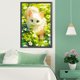 thumbnail image 5 of Pintura de diamante 5D DIY taladro redondo completo gato en decoración de jardín 40x60cm, 5 of 9
