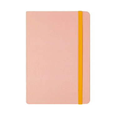 Ins-Style Macaron Solid Color Notepad A7 Fruit Orange|Journal Notebooks 1 Pack Thick Paper Hardcover
