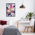 thumbnail image 3 of Stupell Industries Contemporary Lily In Pink & Blue Black Floating Frame Canvas Art, 17 x 25, by Chromatic Storm Studio, 3 of 8