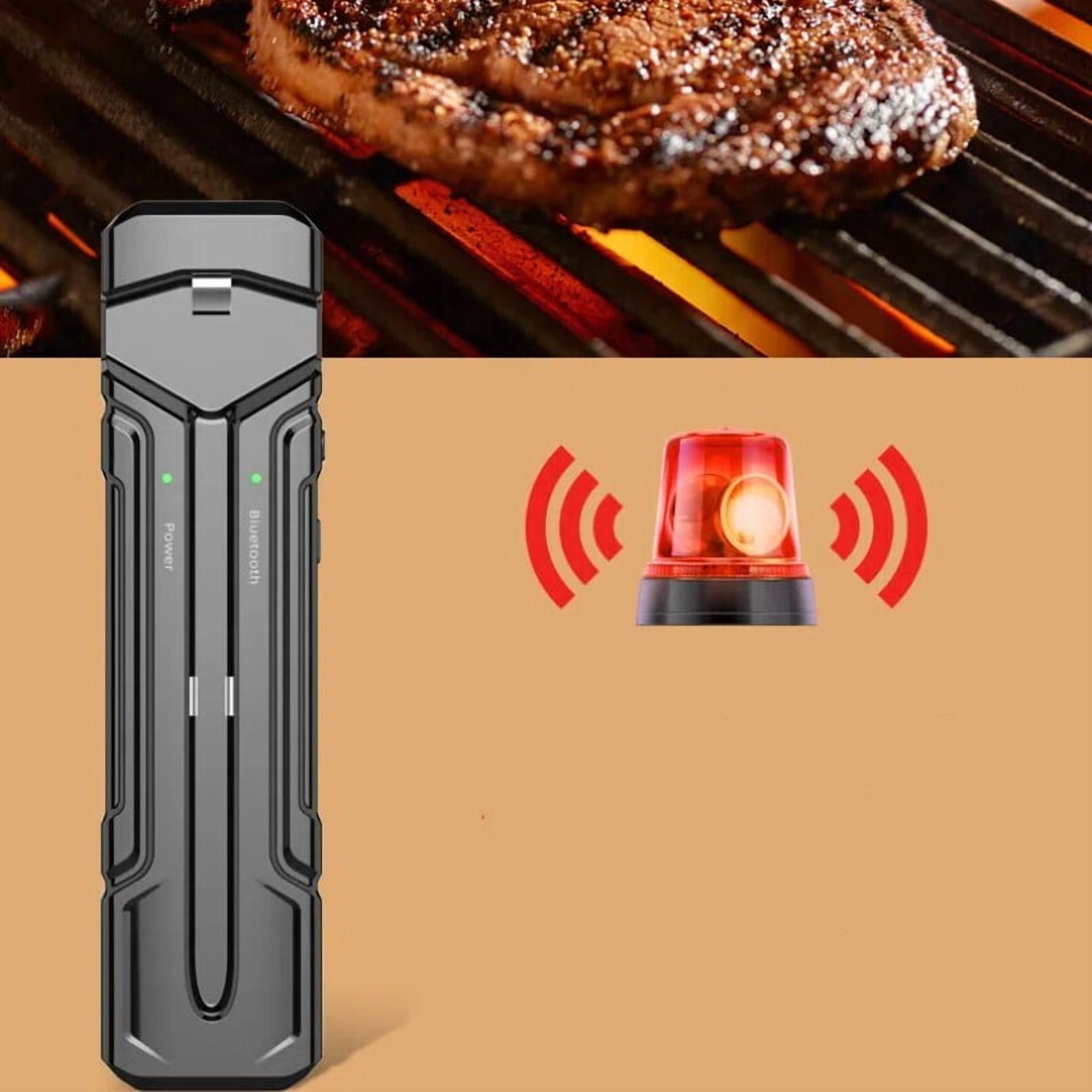 Wireless Bluetooth Meat Thermometer - Smart Probe for Oven BBQ Grill Cooking