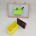 thumbnail image 2 of Soporte para rotuladores de pizarra magnética, contenedor divisor, accesorio para el hogar, color rosa, 2 of 5