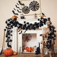 thumbnail image 1 of RKSTN P Lastic Rattans Simulation Maple Leaf Rattan Halloween Party Scene Decoration Festival Artificial Maple Leaves Halloween Decorations, 1 of 8