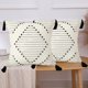 thumbnail image 5 of Fundas de almohada bohemias, 2 uds., fundas de almohada en blanco y negro y crema, fundas de almohada decorativas de granja de 18x18, 5 of 5